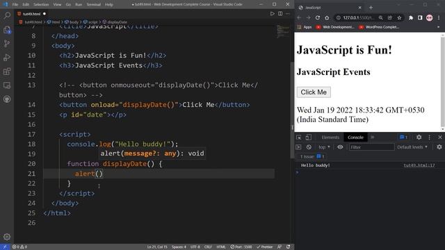 JavaScript Events Handlers & Event Listener Explained in Nepali |Sushant Rimal |DEV COMMUNITY NEPA смотреть онлайн
