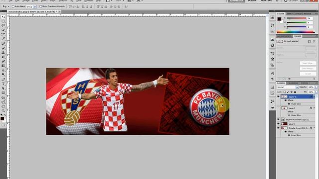 [Tutorial] How to make a simple facebook cover in PS CS5 Extended смотреть онлайн