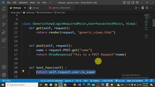 How to Implement Permissions in Django Generic Views for Better Security смотреть онлайн