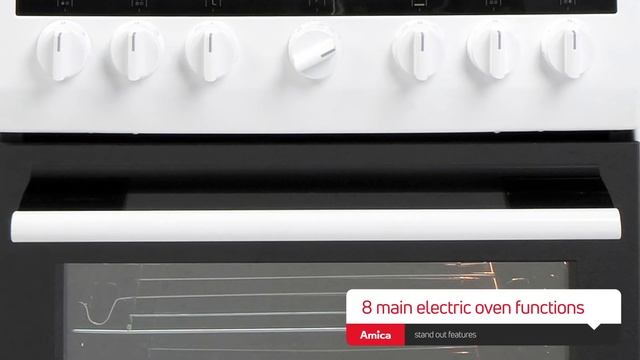 508CE2MSW Freestanding Electric Cooker With Ceramic Hob смотреть онлайн