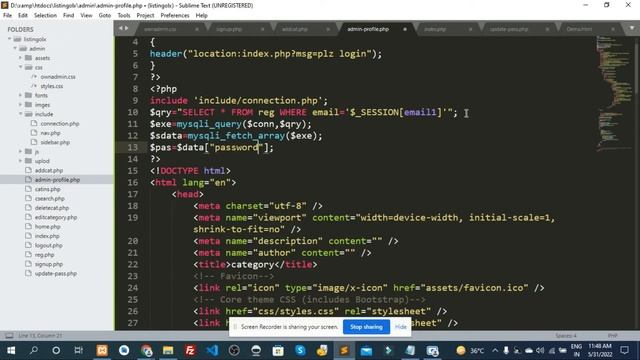 UPDATE / EDIT PASSWORD IN PHP USING AJAX WITH MYSQL смотреть онлайн