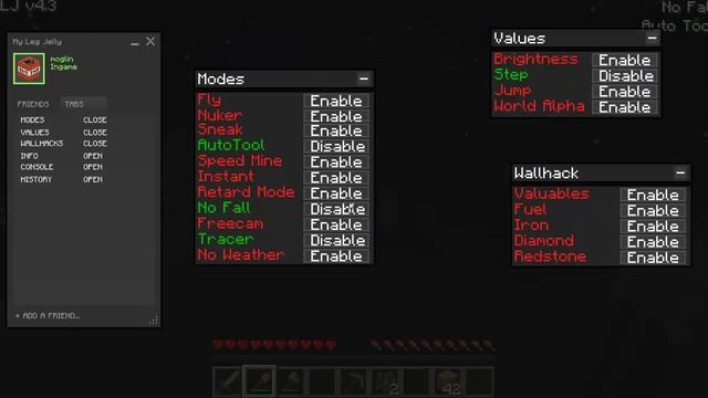 Minecraft Client - My Leg Jelly - Download смотреть онлайн