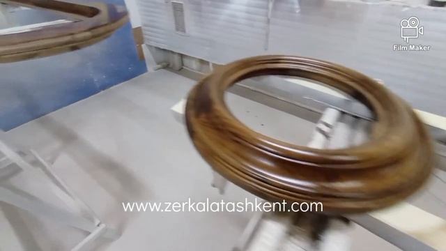 #Оформить интерьер #ресторан #кафе зеркалами. Рамки изготовлены из массива ореха. #ташкент смотреть онлайн