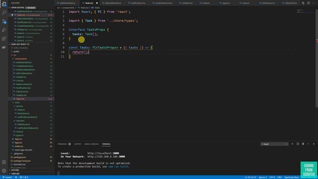 Task List App - React and Redux with Typescript part 2 смотреть онлайн