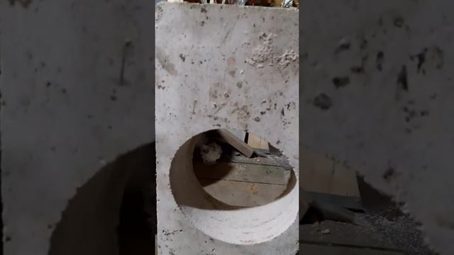 Сверлим пенобетон