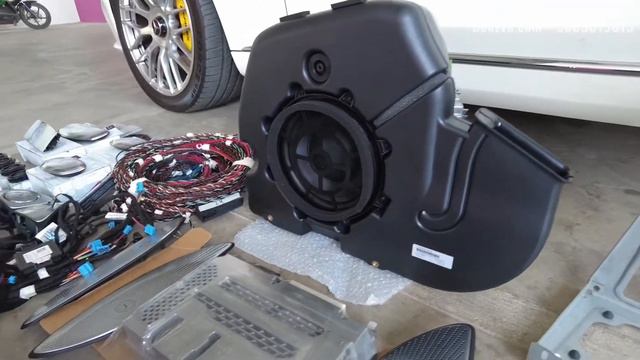 Chi Tiết Dàn âm Thanh Burmester High-End 3D Sound System Cho Xe Mercedes-Benz S450