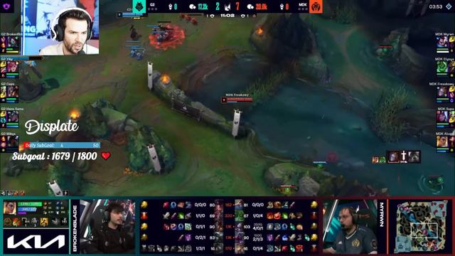 🔥 CETTE ÉQUIPE PEUT ALLER LOIN AUX WORLDS ? (G2 VS MAD GAME 1) смотреть онлайн