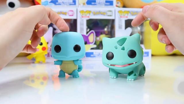POKEMON Funko With Pikachu, Charmander, Squirtle, Bulbasaur And More!