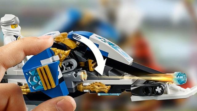LEGO Ninjago 2019 70667 Kais Blade Cycle And Zanes Snowmobile Set Analysis (HD)