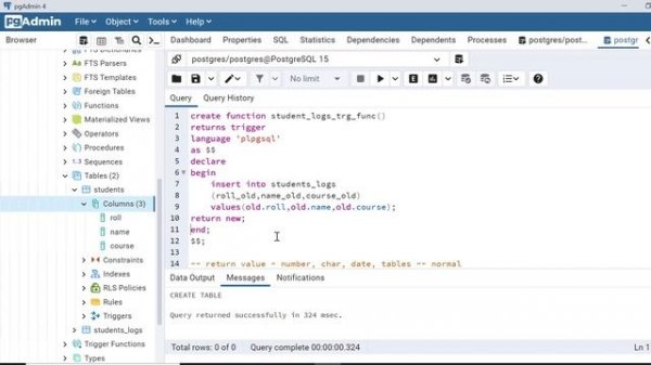 How To Create Triggers In PostgreSQL || How To Create Trigger Function In PostgreSQL || PostgreSQL