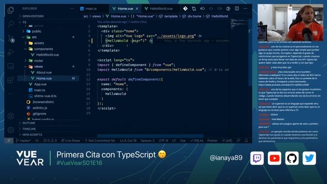 VueVear S01E16 - TypeScript: Primera Cita ? смотреть онлайн