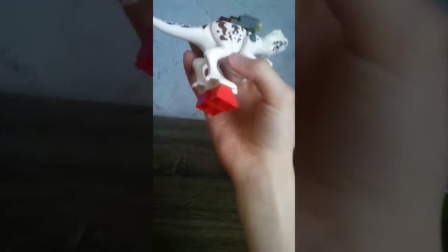 Кастомная фигурка робота динозавра из лего! смотреть онлайн