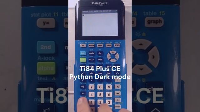 Dark Mode on Python Ti84 Plus CE смотреть онлайн