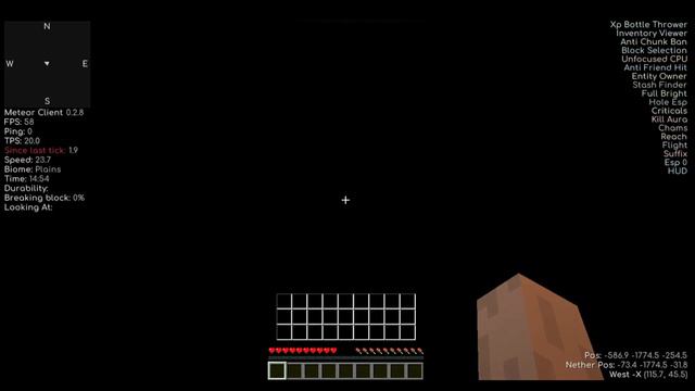 A Minecraft Day -- Meteor Client смотреть онлайн