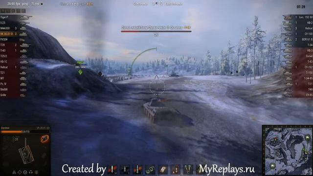 WOT: Arctic Region - VK 30.01 (D) - 4 frags смотреть онлайн