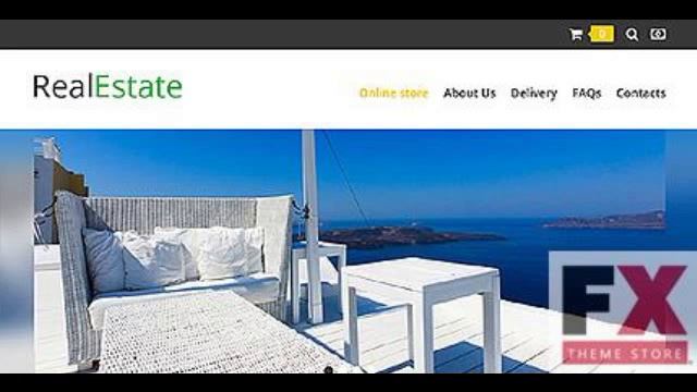 Preview Real Estate Store VirtueMart Templates TMT смотреть онлайн