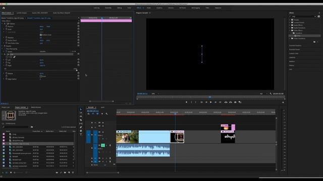 Анимация в Adobe Premiere Pro | Создание логотипа, интро или титра в конце видео | Видеоурок смотреть онлайн