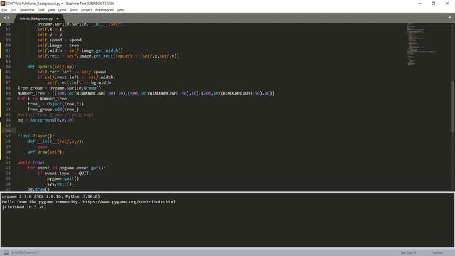 Hướng dẫn Python cơ bản - Infinite Background and Animation Phần 2 смотреть онлайн