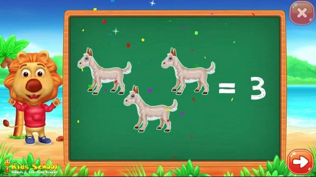 Math Kids - Counting Numbers - Educational Videos for Kids and Math Game - Kids School смотреть онлайн