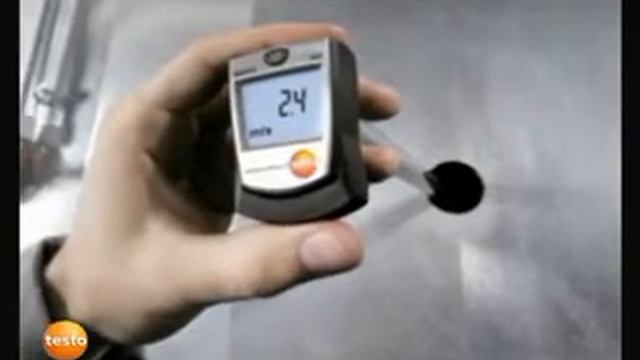 Anemómetros testo 405 y testo 410 смотреть онлайн