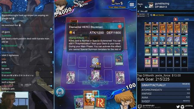 [Yu-Gi-Oh! Duel Links] E-Hero Terra Firma 7500 ATK | King of Games смотреть онлайн