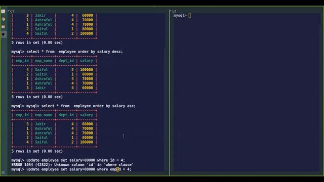 SQL Order By and Group By Basic Live Workshop part -1 смотреть онлайн