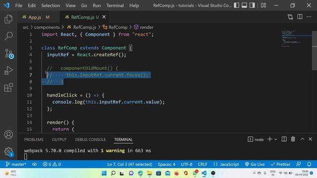 28 React refs in Telugu смотреть онлайн