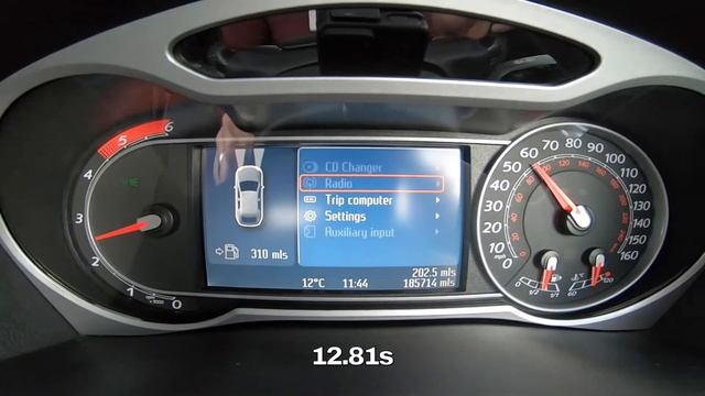 Ford Mondeo 2.0 TDCI 140HP MK4 2007 0-100 KM/H 0-62 MPH - 3 Runs смотреть онлайн