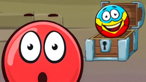 Несносный КРАСНЫЙ ШАР в поисках сокровищ #6.  Мультик Red Ball на Игрули TV