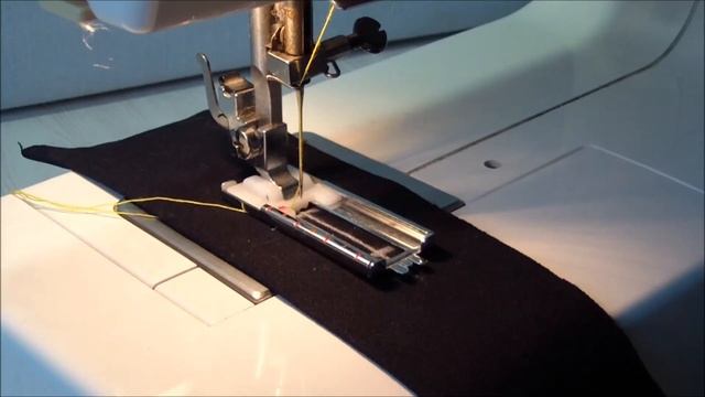 How To Make Buttonhole On Sewing Machine. Sewing Four Step Buttonholes смотреть онлайн