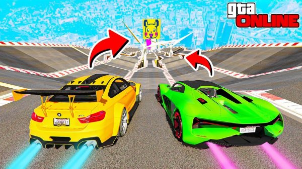 БЕЗУМНЫЙ СПУСК БЕЗ ТОРМОЗОВ ПО СЛОМАННОЙ ДОРОГЕ В ГТА 5 МОДЫ! ЭКСПЕРИМЕНТ ОБЗОР МОДА GTA 5 MODS