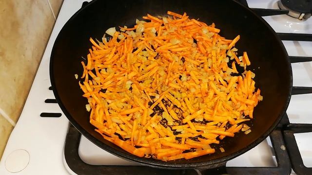Гречка с варёными яйцами. Необычное, но вкусное сочетание! смотреть онлайн