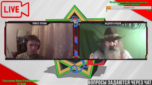 ЧТО ПЕРВИЧНИЕ СОЗНАНИЕ ИЛИ МАТЕРИЯ? [LIVE] смотреть онлайн