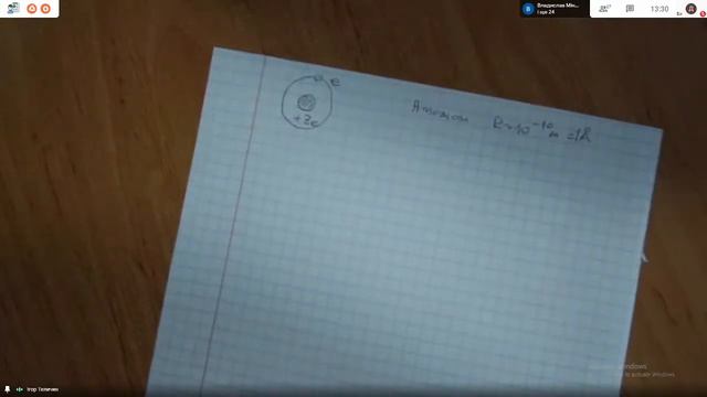 Будова атома. Урок-лекція в 11-Б класі ЛФМЛ 19.3.2021р. смотреть онлайн
