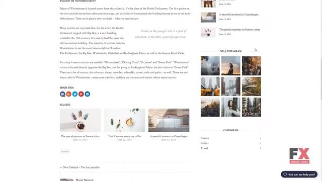 EightyDays - Travel Blog WordPress Theme TMT | Free Template Kenrick смотреть онлайн