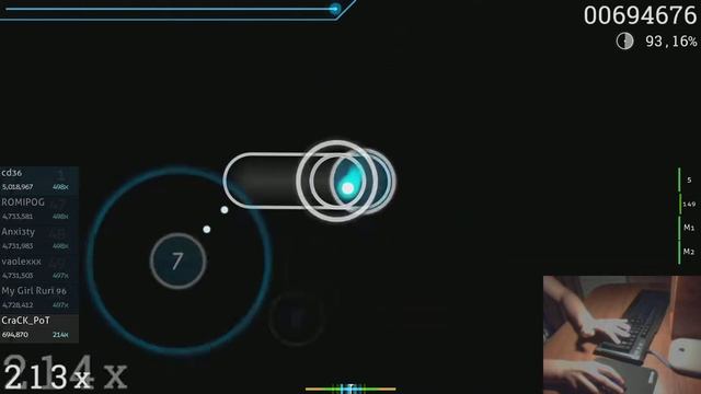 osu! Acchu~ma Seishun! (TV Size) [Kowari's Extra] 90.63% | 11❌ 5.13⭐ смотреть онлайн