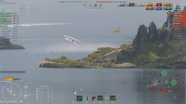 Heavy cruiser Stalingrad - always very effective смотреть онлайн