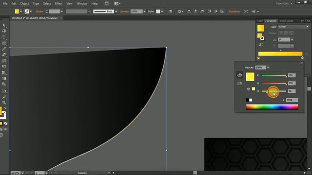 Learning Graphics Design /Luxurious black and gold background design tutorial смотреть онлайн