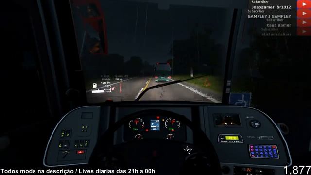 ETS 2 "G7 1800 skin Pluma/EAABUS 4.4" смотреть онлайн