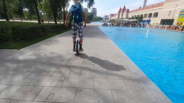 Первые шаги на моноколесе inmotion v5+ смотреть онлайн