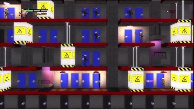 Elevator Action Deluxe Stage 14-1 through 14-5 All Gold Medals смотреть онлайн