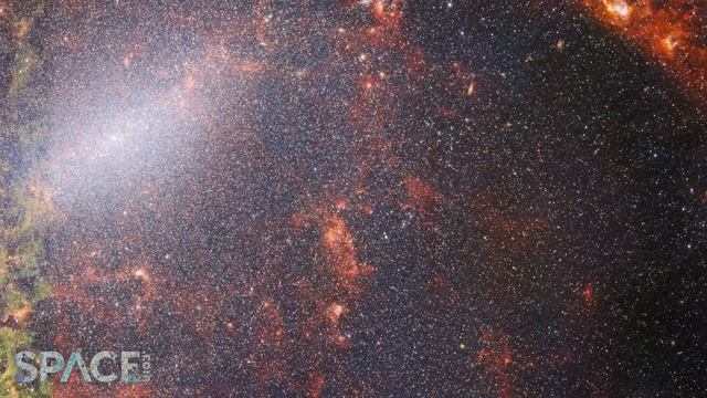 James Webb Space Telescope's view of a barred spiral galaxy is mind-boggling смотреть онлайн