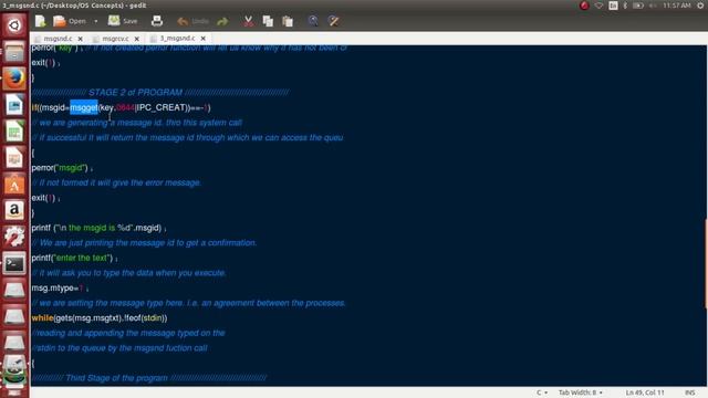 Message Queue - IPC Mechanism смотреть онлайн