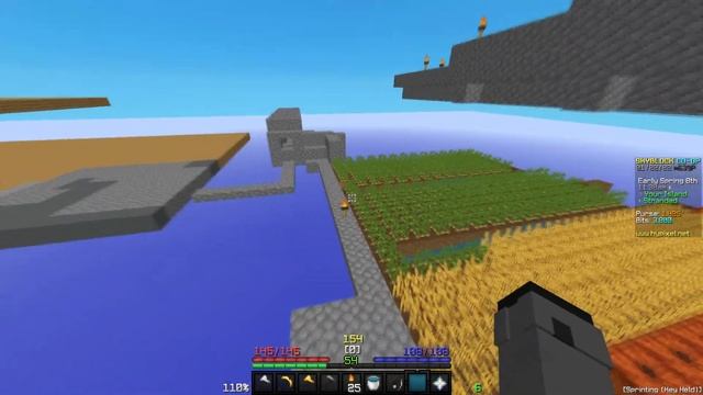 How To Get Back Water And Lava! Hypixel Skyblock STRANDED