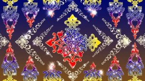 Армянский узор. ФУТАЖ. Экран 16:9