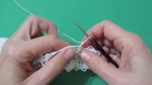 САЛФЕТКА "МОРОЗНЫЕ УЗОРЫ". ЧАСТЬ 3