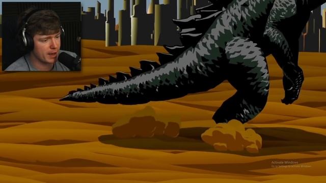 Reacting to GODZILLA vs KING KONG (Crazy Fight) смотреть онлайн