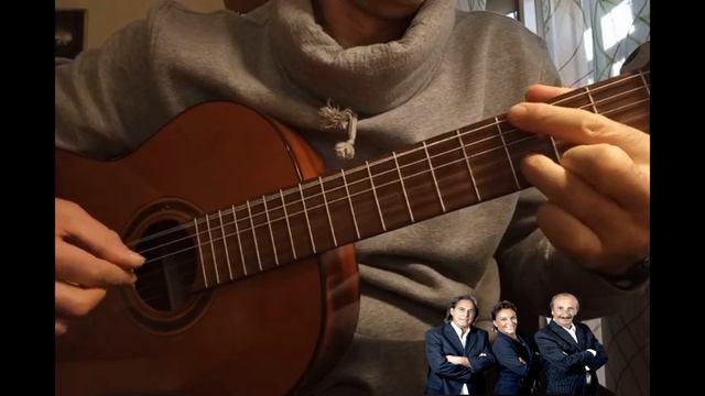 Cosa sei (original by Ricchi E Poveri) - guitar accompaniment смотреть онлайн