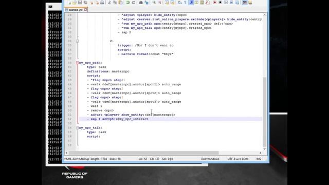 Putting It Together: NPC Guides - Denizen Scripting Tutorials #28