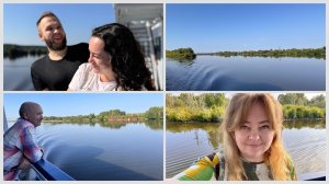 Завтрак шведский стол на теплоходе Маленький принц,капитанская рубка.  Круиз по Волге от Созвездия.